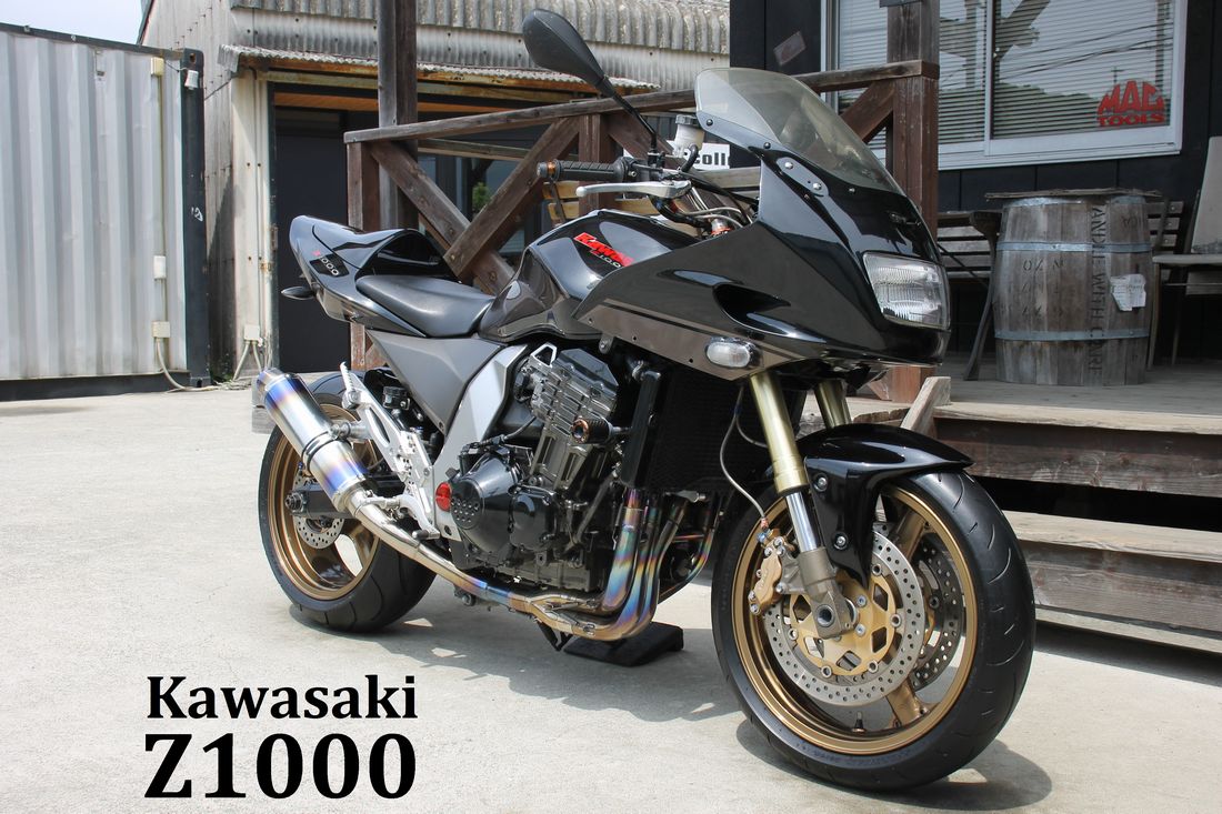 ☆希少☆ アッパーカウル仕様！ フルエキマフラー Z1000 ZRT00A 検